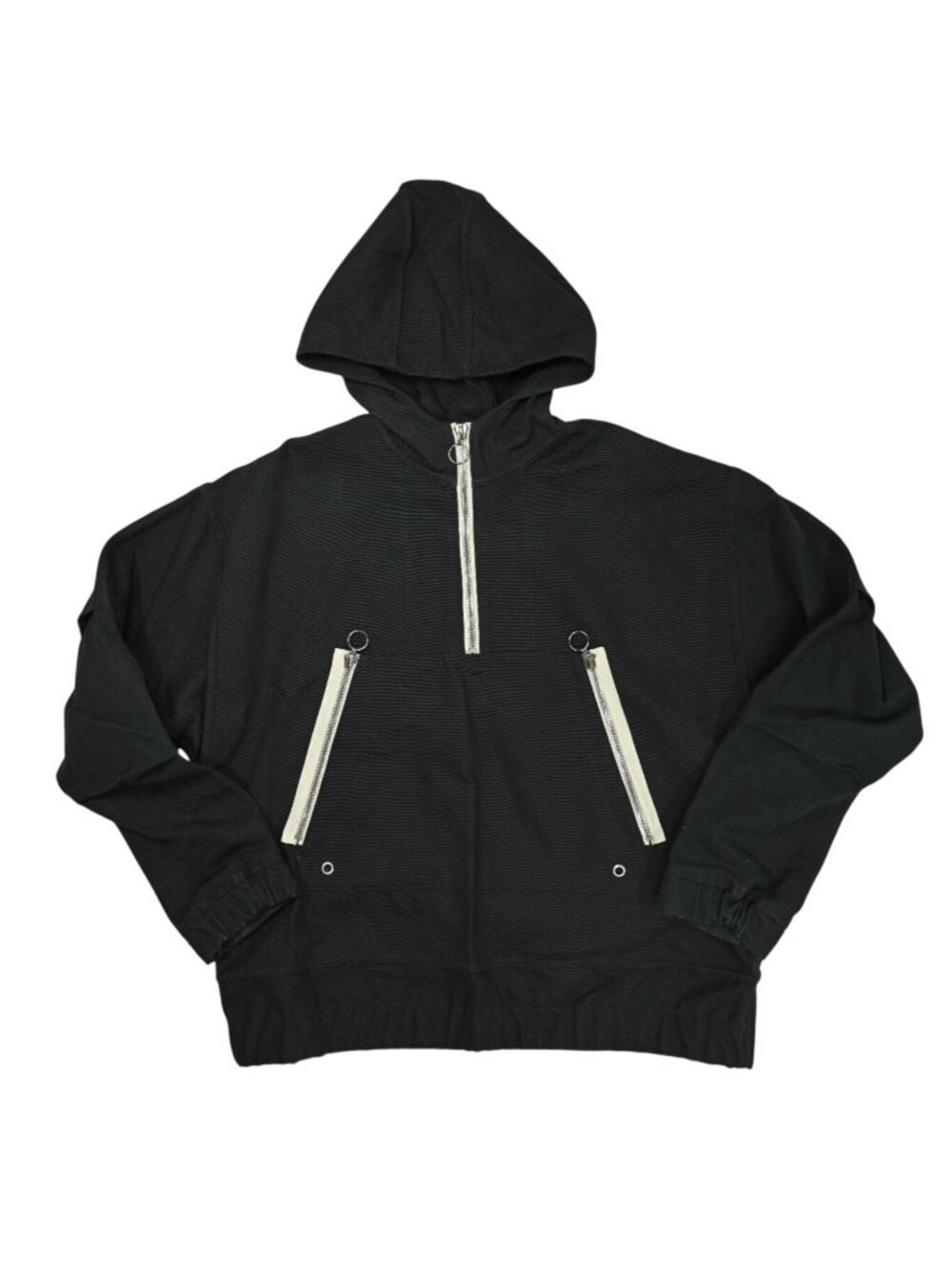 Mr. Completely Half Zip Anorak in Black